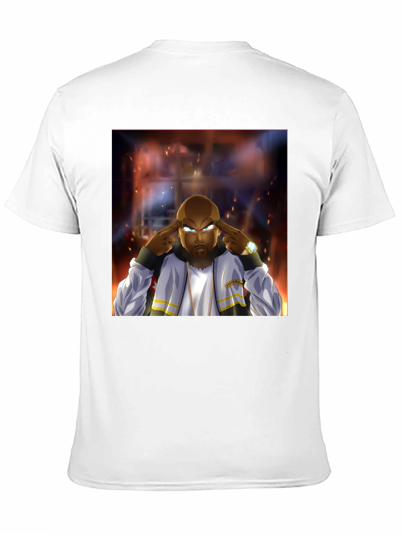 Animated Cool Black T-Shirt