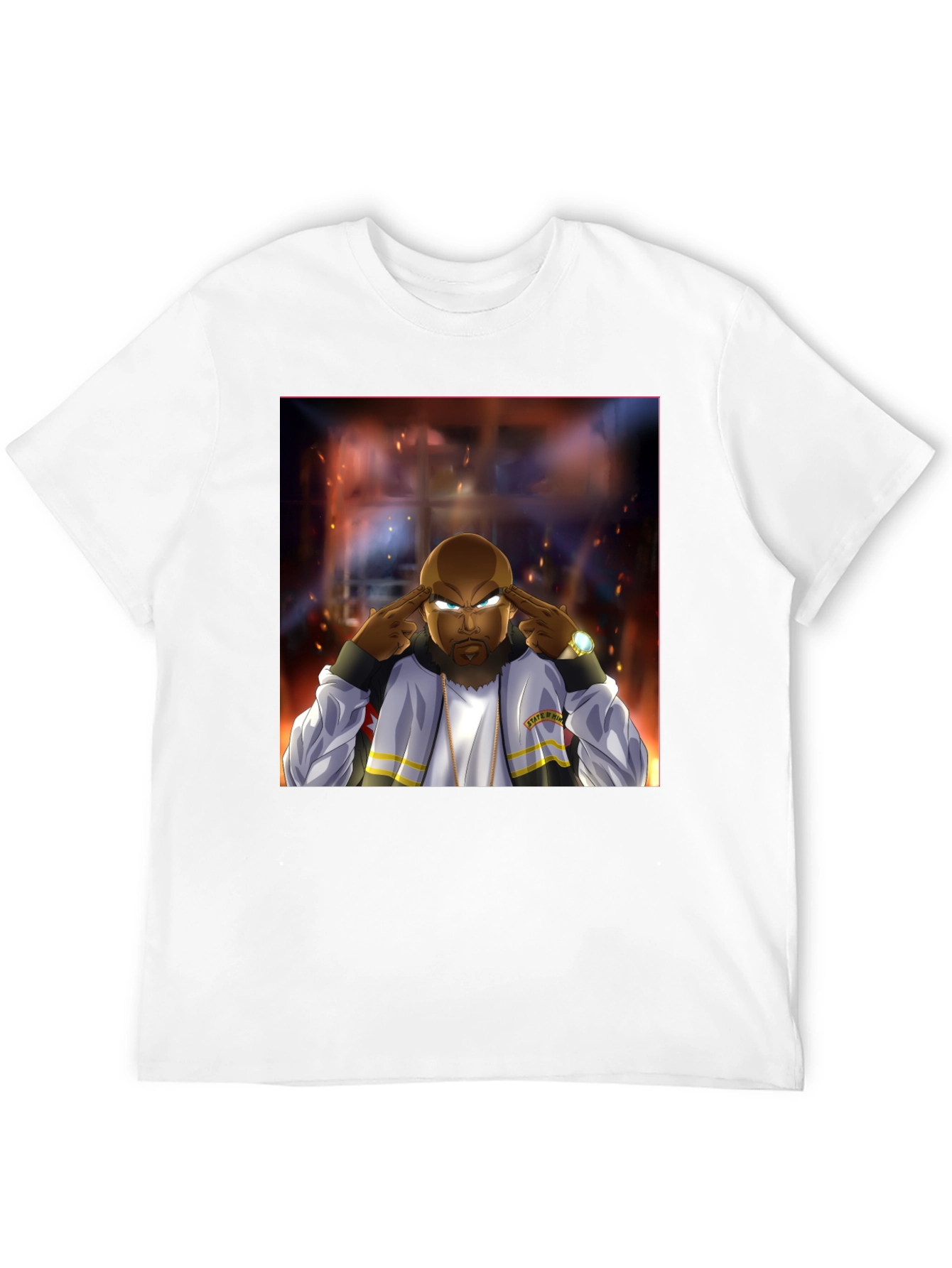 Animated Cool Black T-Shirt