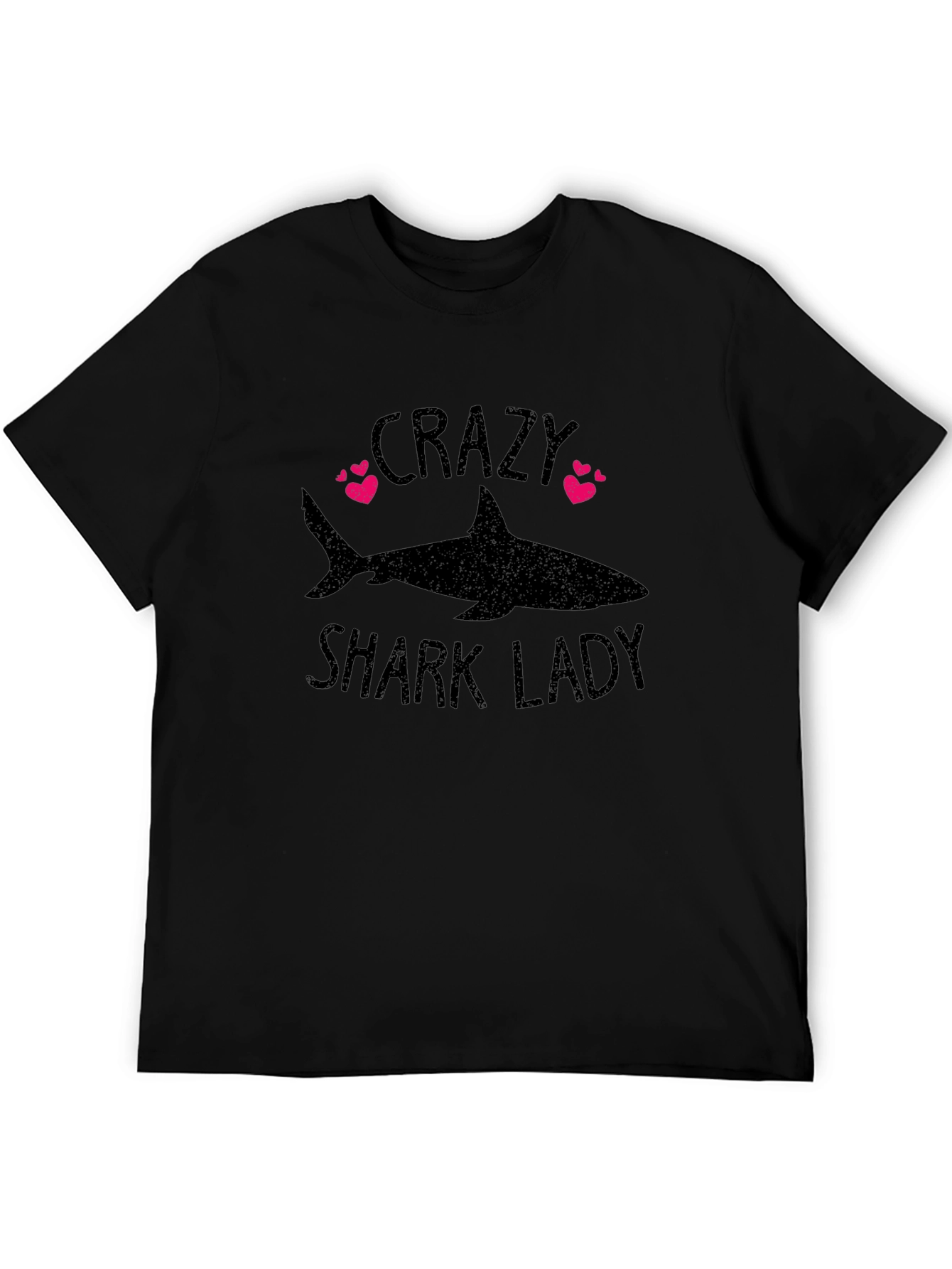 Crazy Shark Lady T-Shirt - Womens Shark Lover Tee