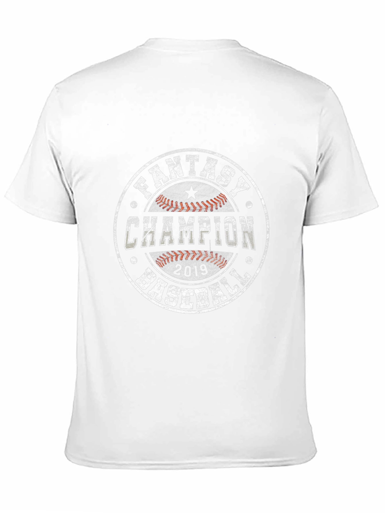 Fantasy Baseball Champion 2019 Black T-Shirt