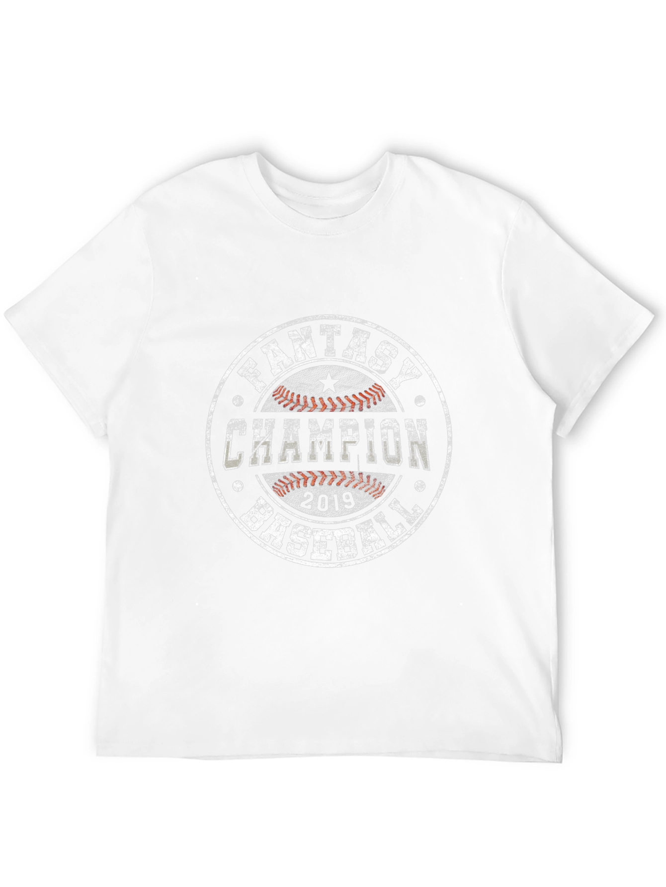 Fantasy Baseball Champion 2019 Black T-Shirt