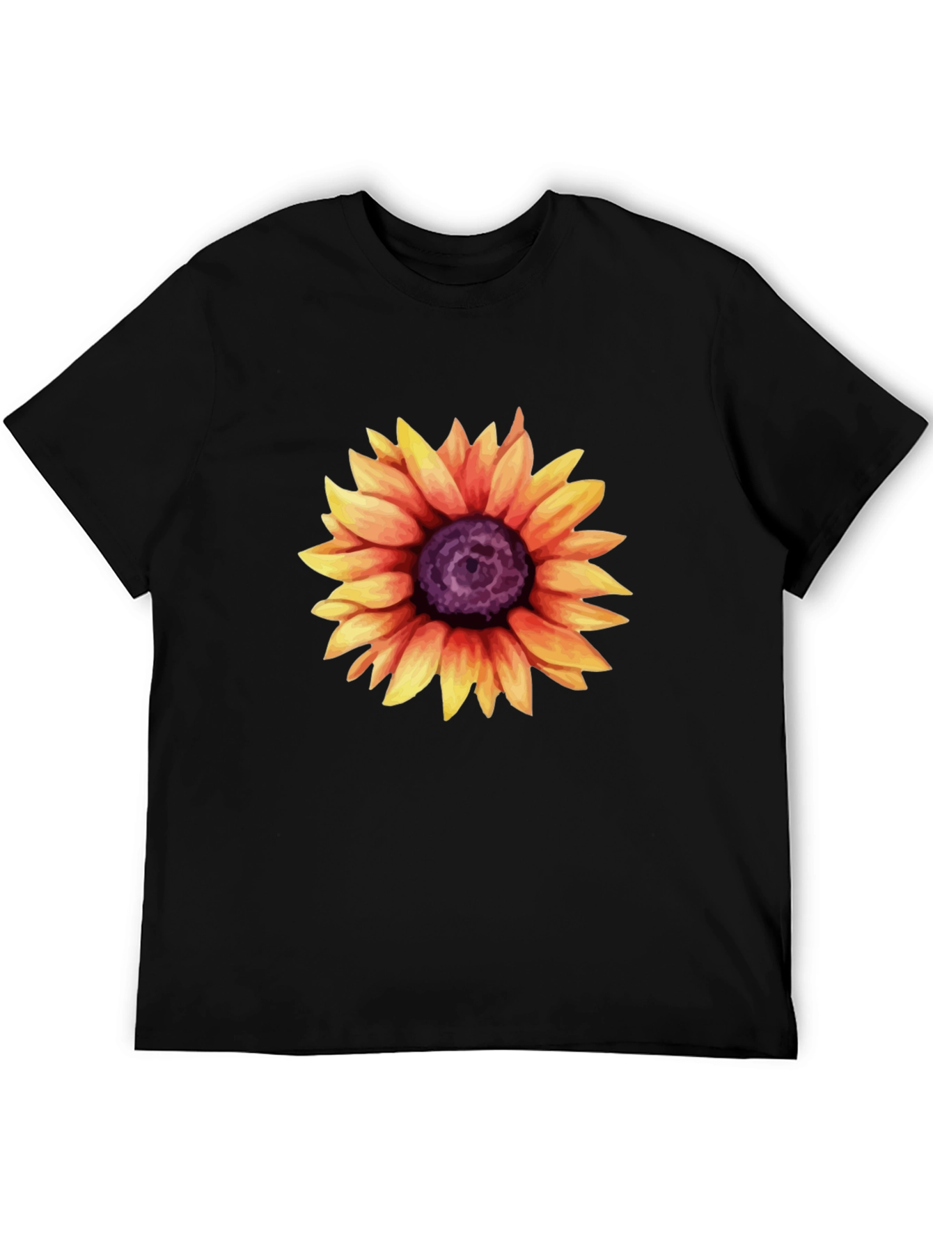 Sunflower Graphic T-Shirt - Casual Style