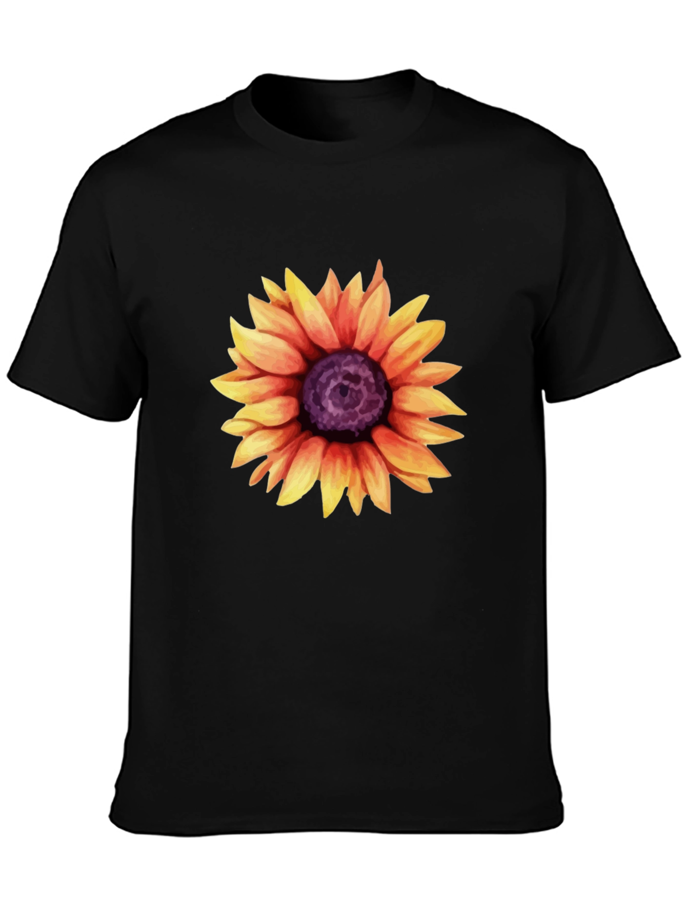 Sunflower Graphic T-Shirt - Casual Style
