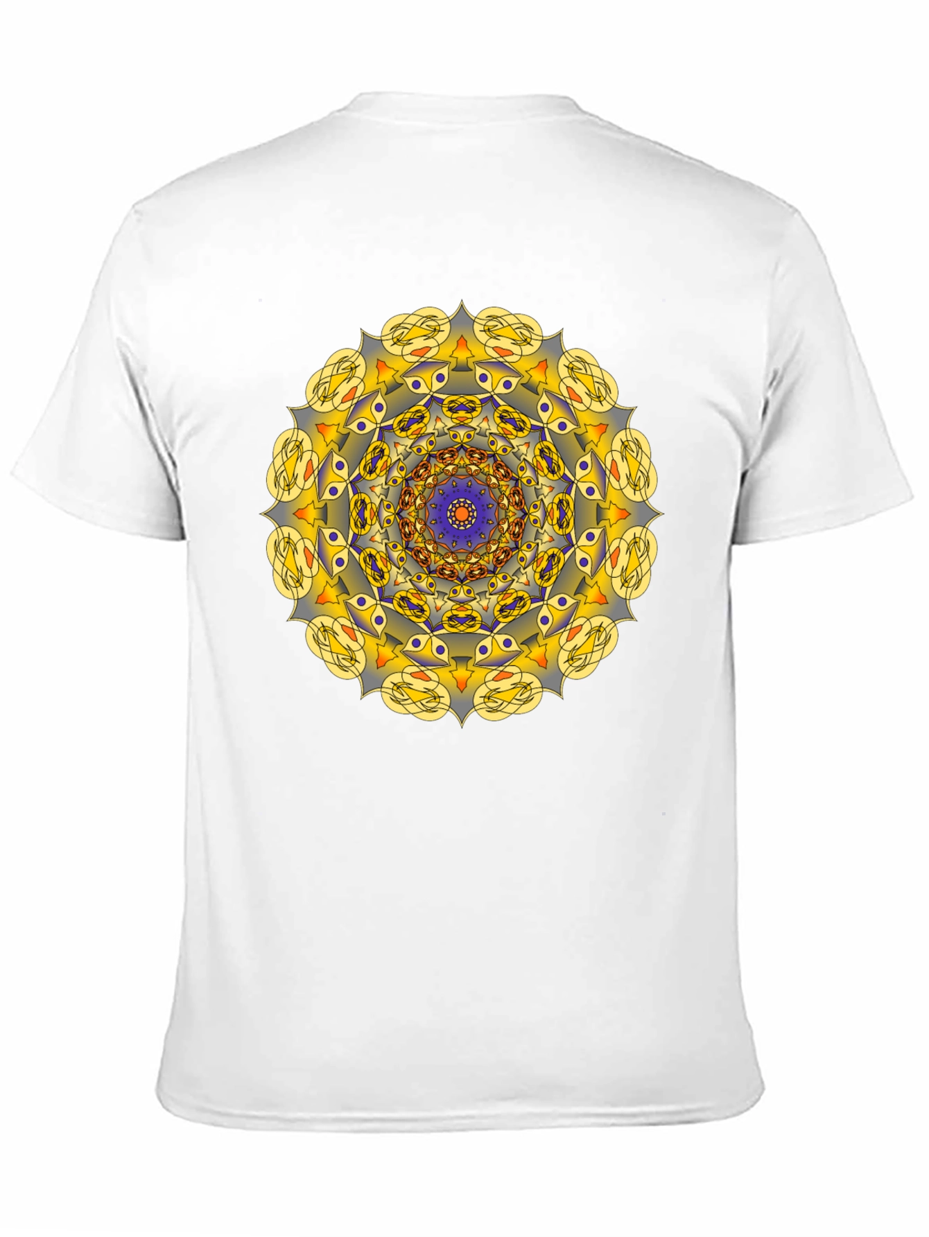 Mandala Graphic Black Tee