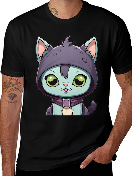 Cartoon Cat T-Shirt