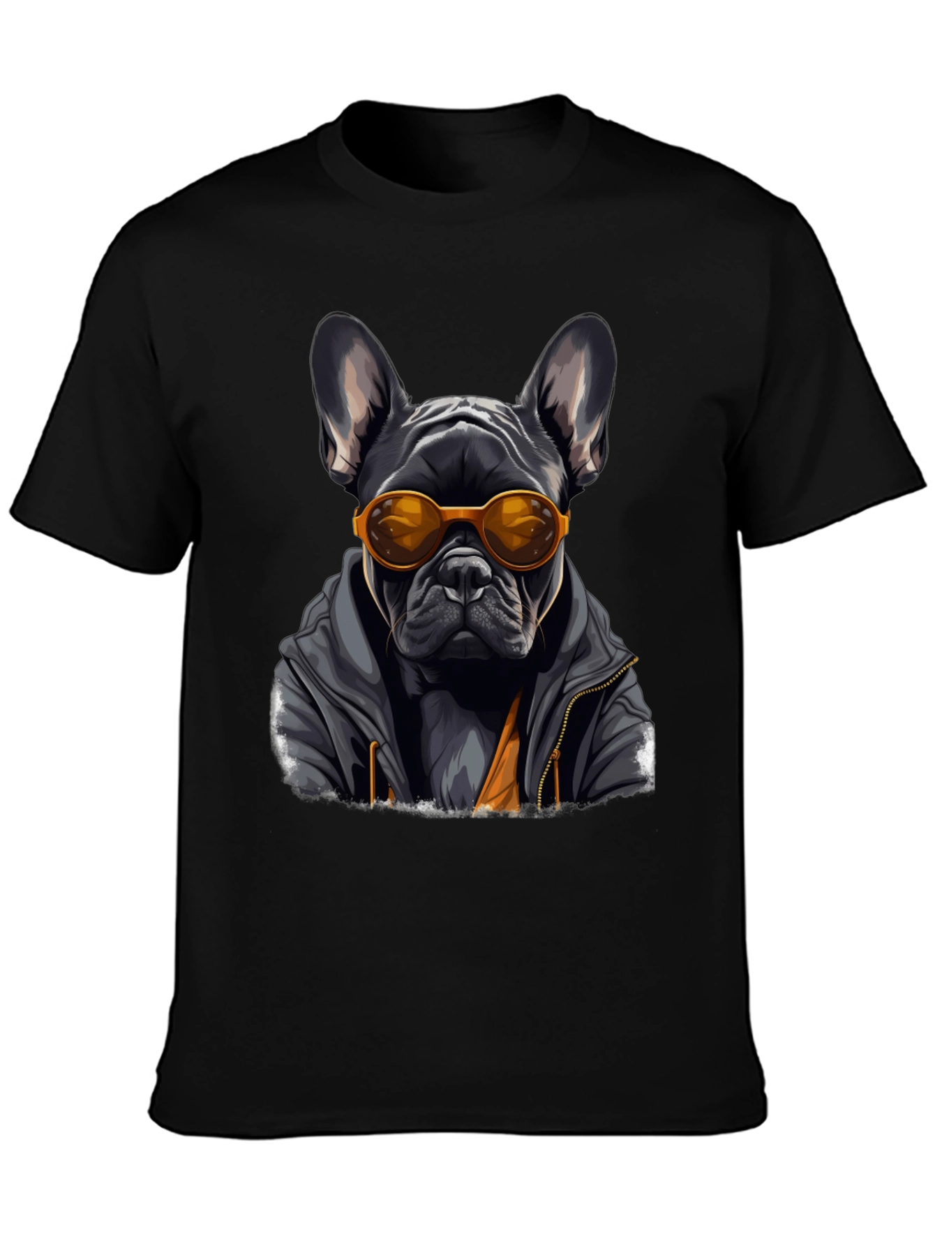 Cool Dog T-Shirt: French Bulldog with Shades