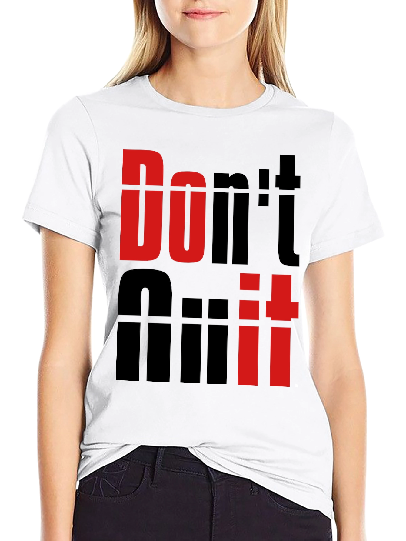 Dont Quit T-Shirt - Motivational Graphic Tee