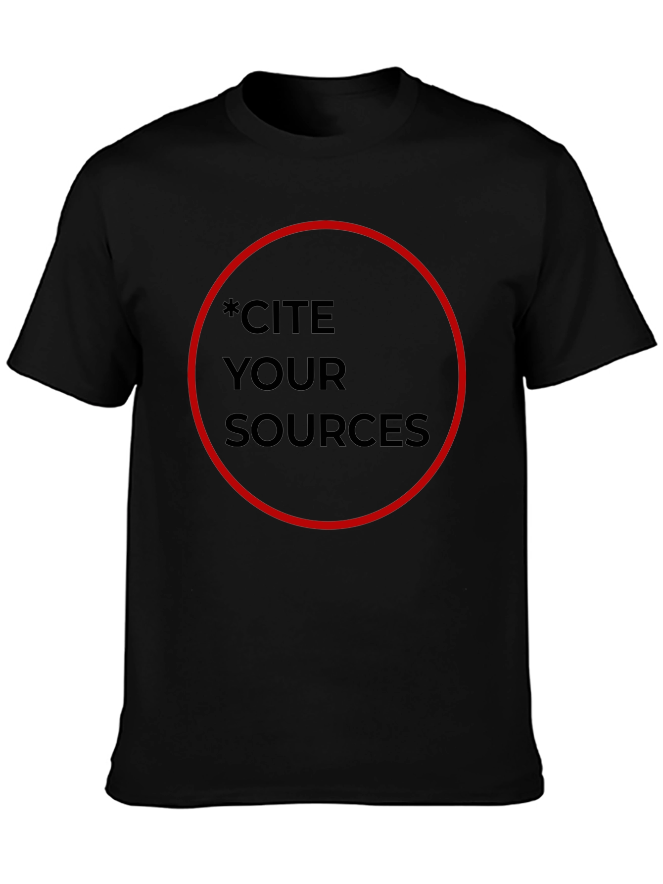 Cite Your Sources Graphic Tee