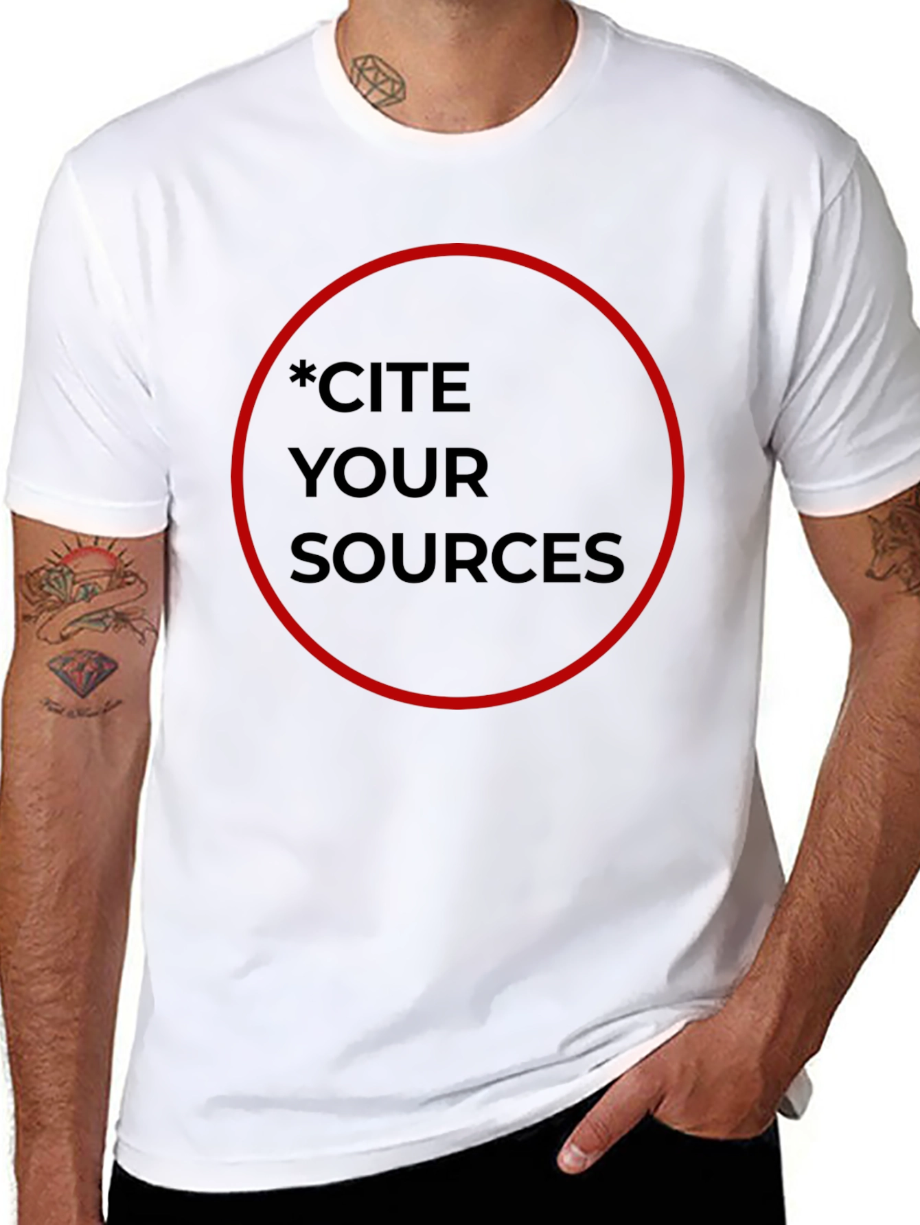 Cite Your Sources Graphic Tee