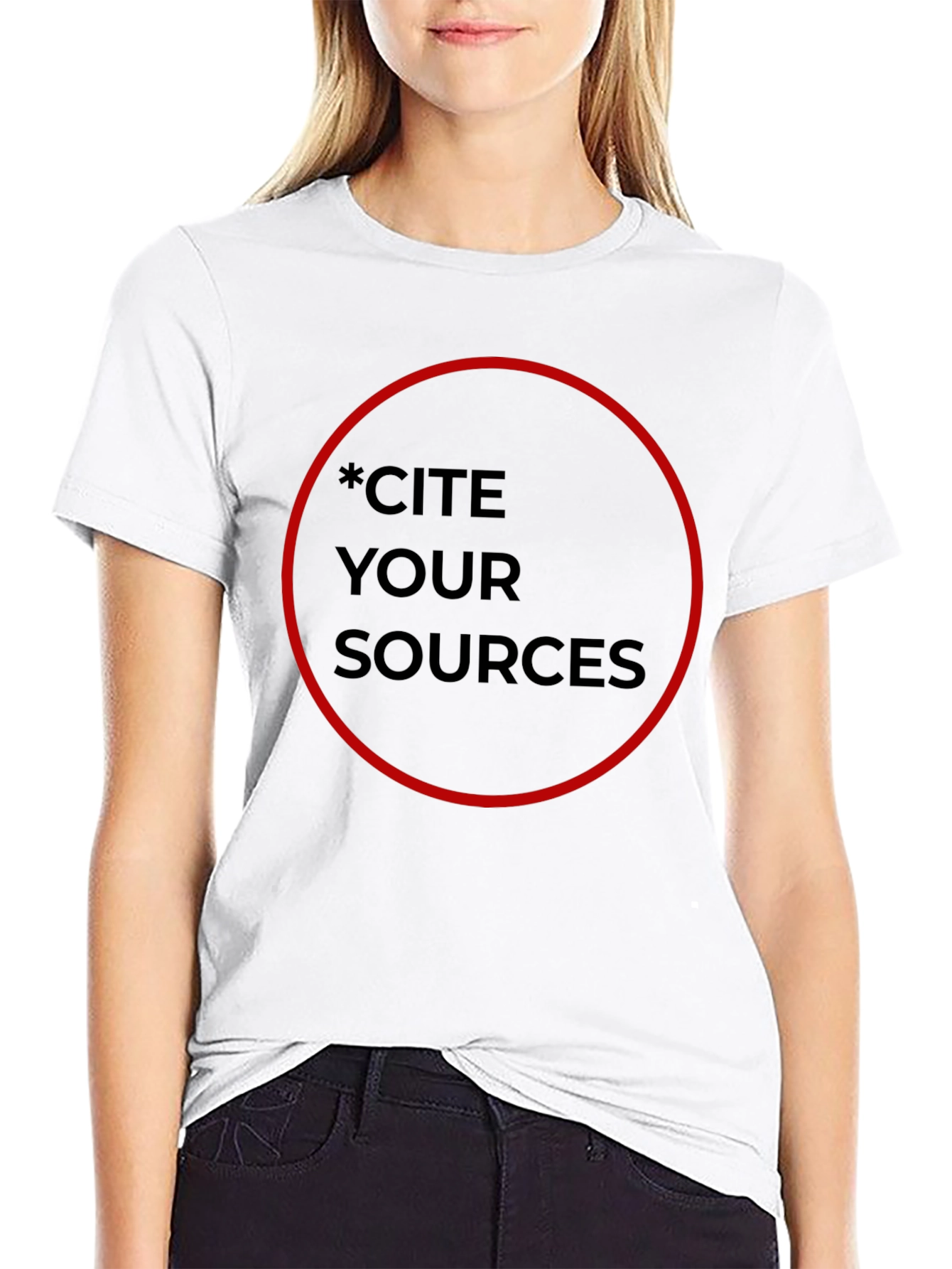 Cite Your Sources Graphic Tee