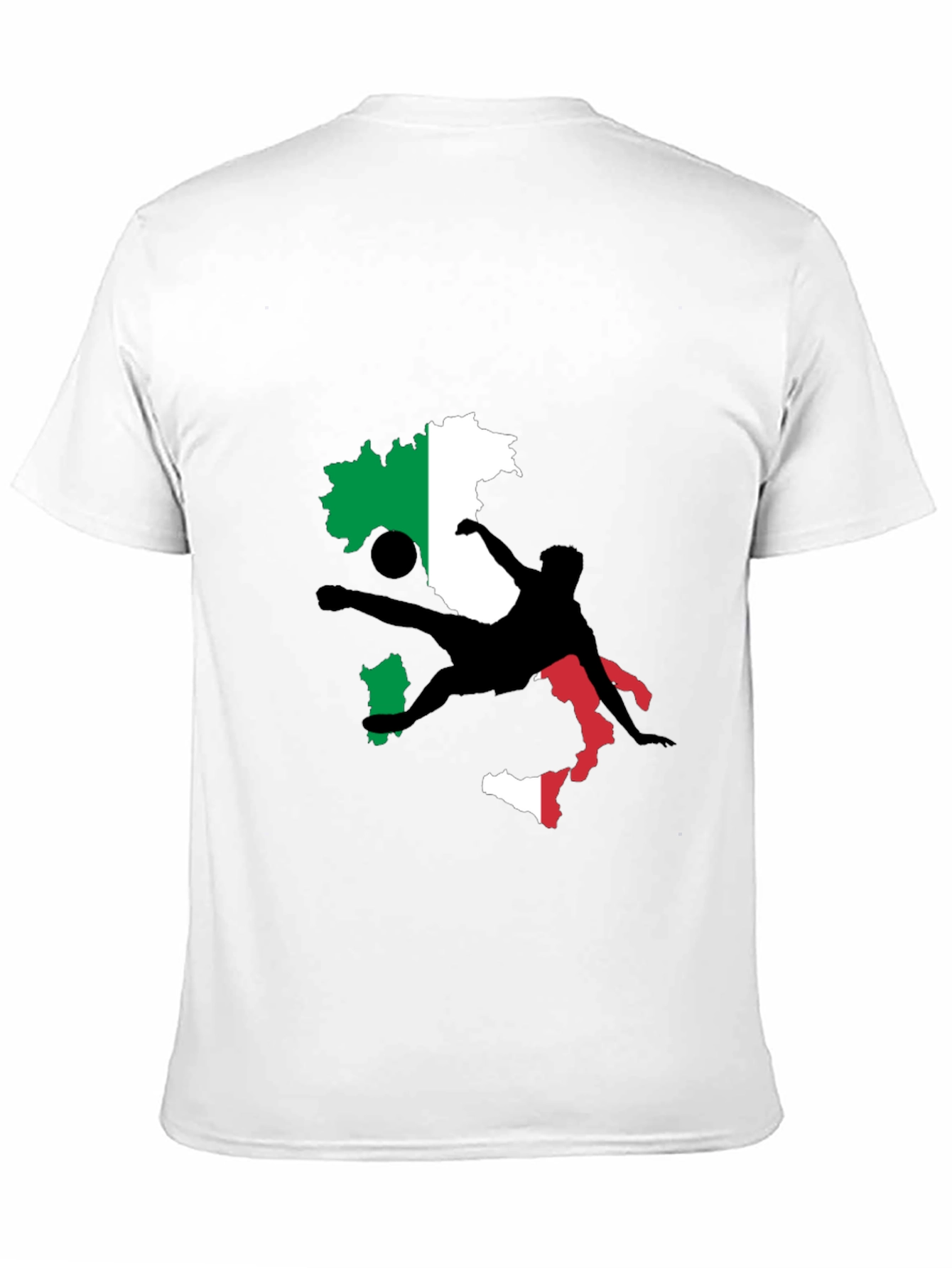 Italy Soccer Fan T-Shirt - Black