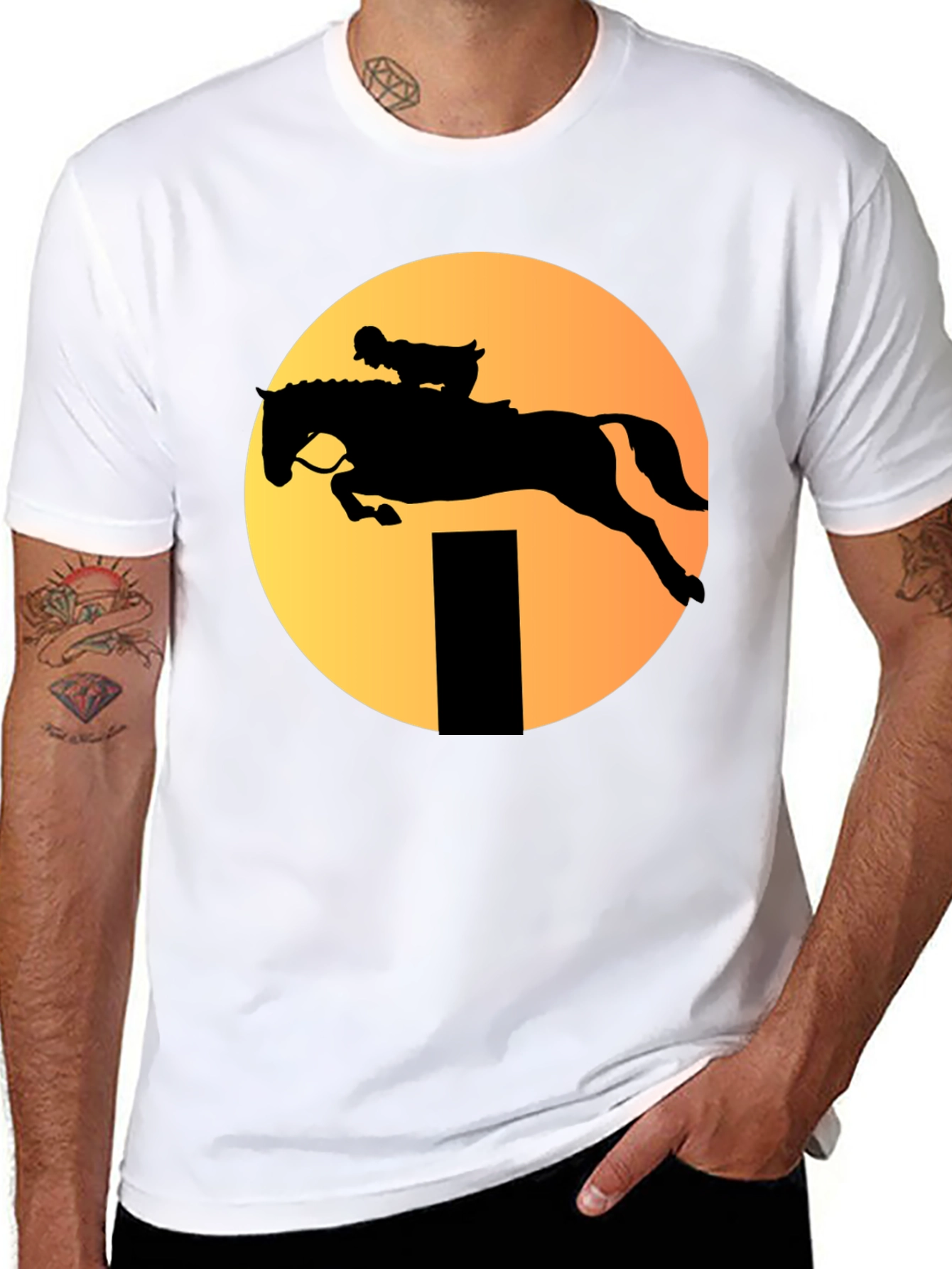 Equestrian Silhouette T-Shirt