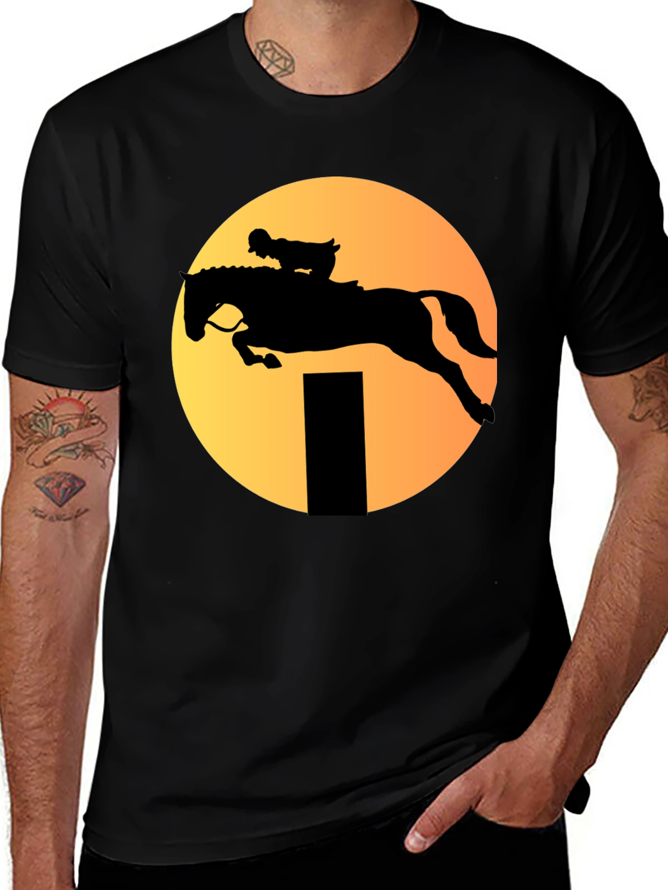 Equestrian Silhouette T-Shirt