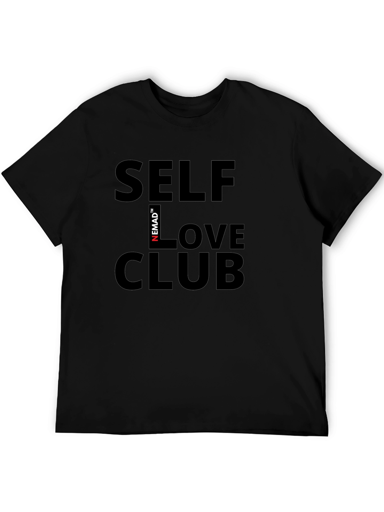 Self Love Club Black Graphic Tee