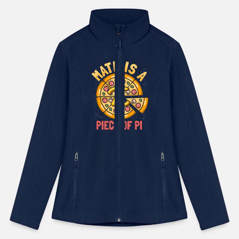 Math Is A Piece of Pi, Pie Mathematics Humor Pi Da