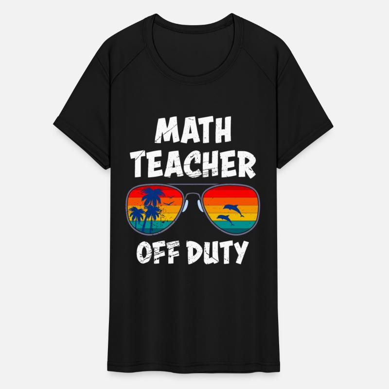 Mathematics Teacher off duty vacation Math teacher