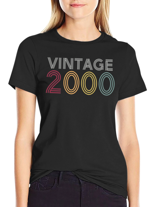 Vintage 2000 T-Shirt - Retro Style