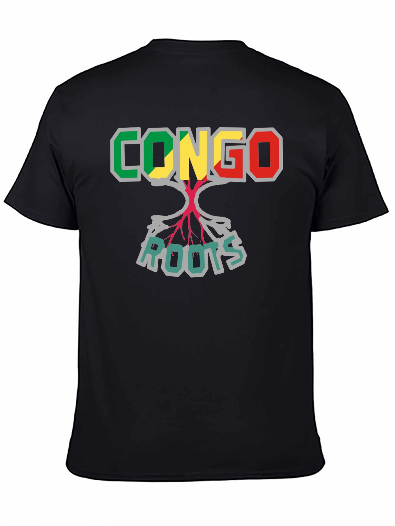 Congo Roots Graphic Print T-Shirt