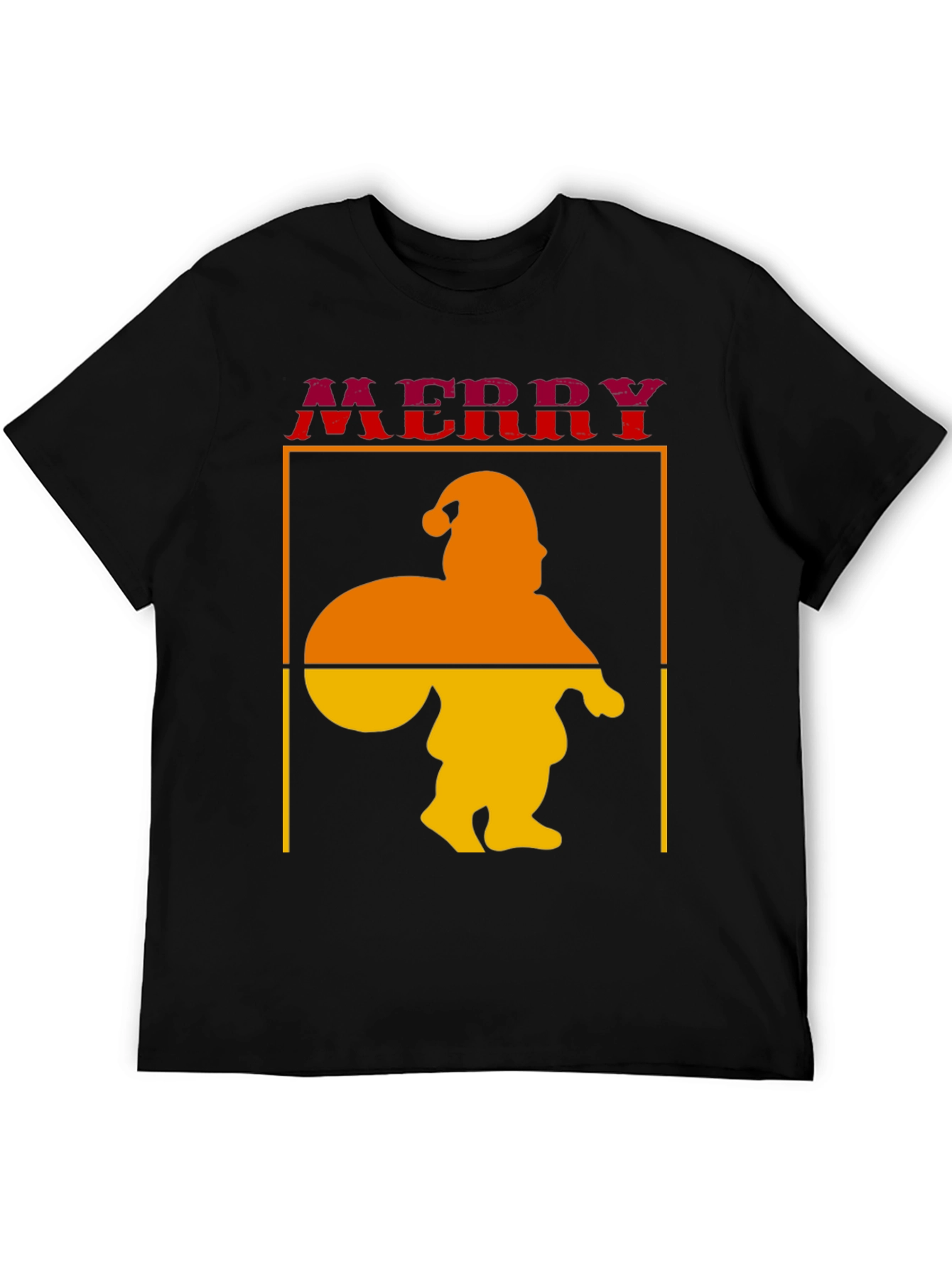 Retro Santa T-Shirt - Holiday Graphic Tee