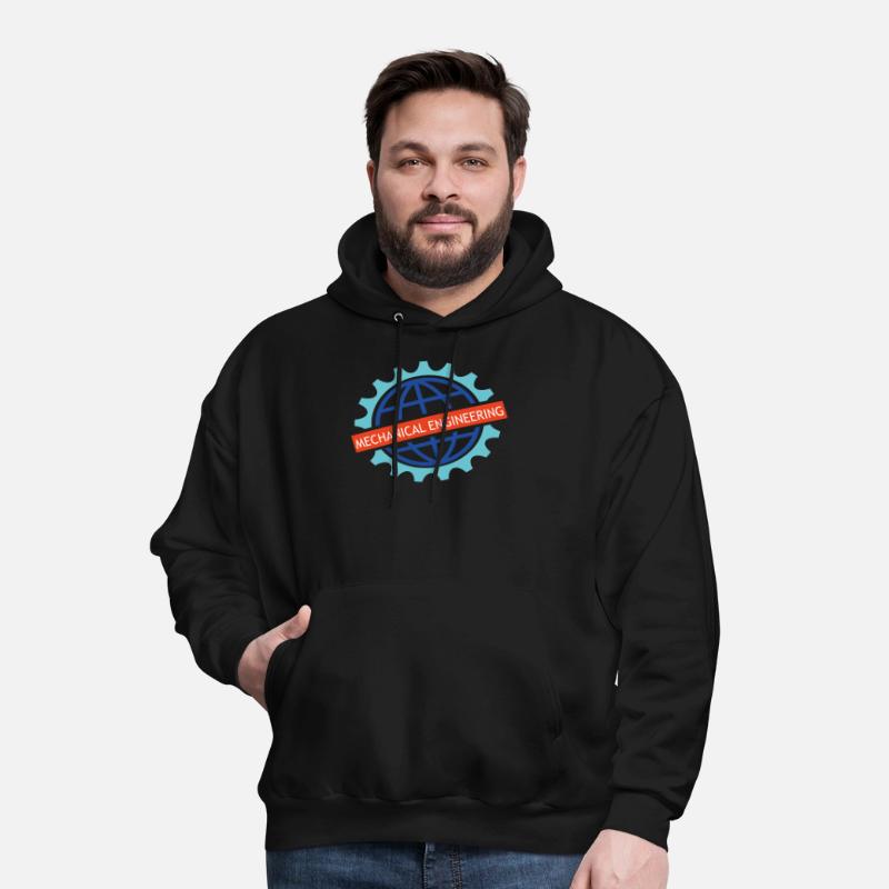 mechanical engineering mechanic text and logo