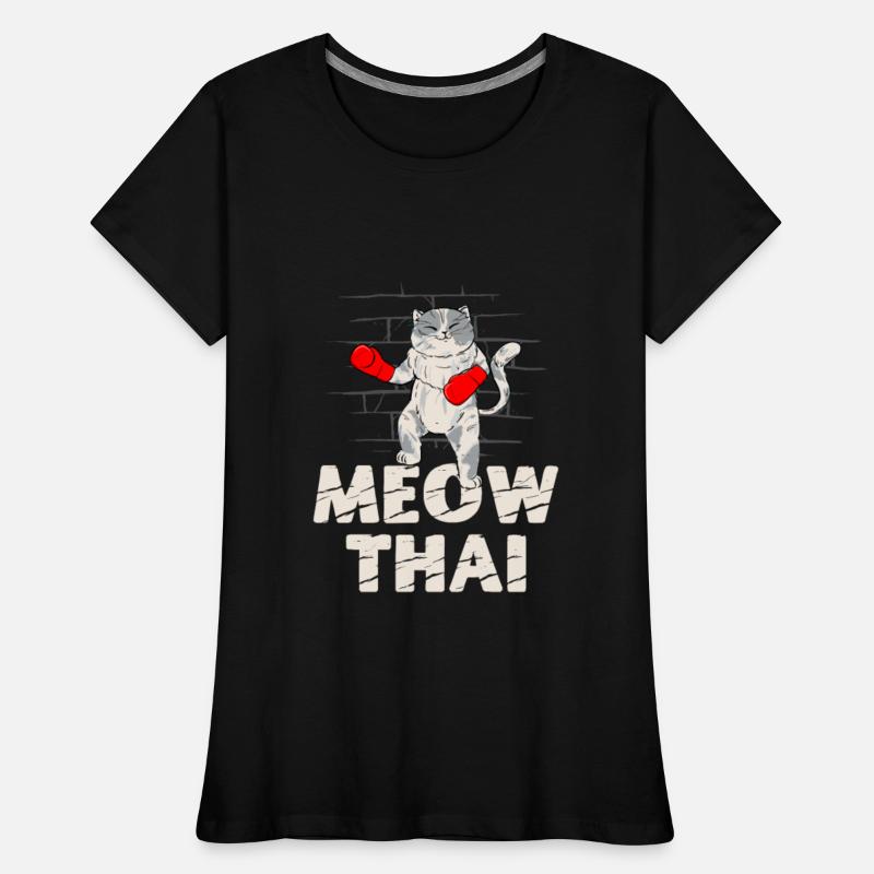 Meow Thai Cat Lover Muay Thai Kitty Martial Arts