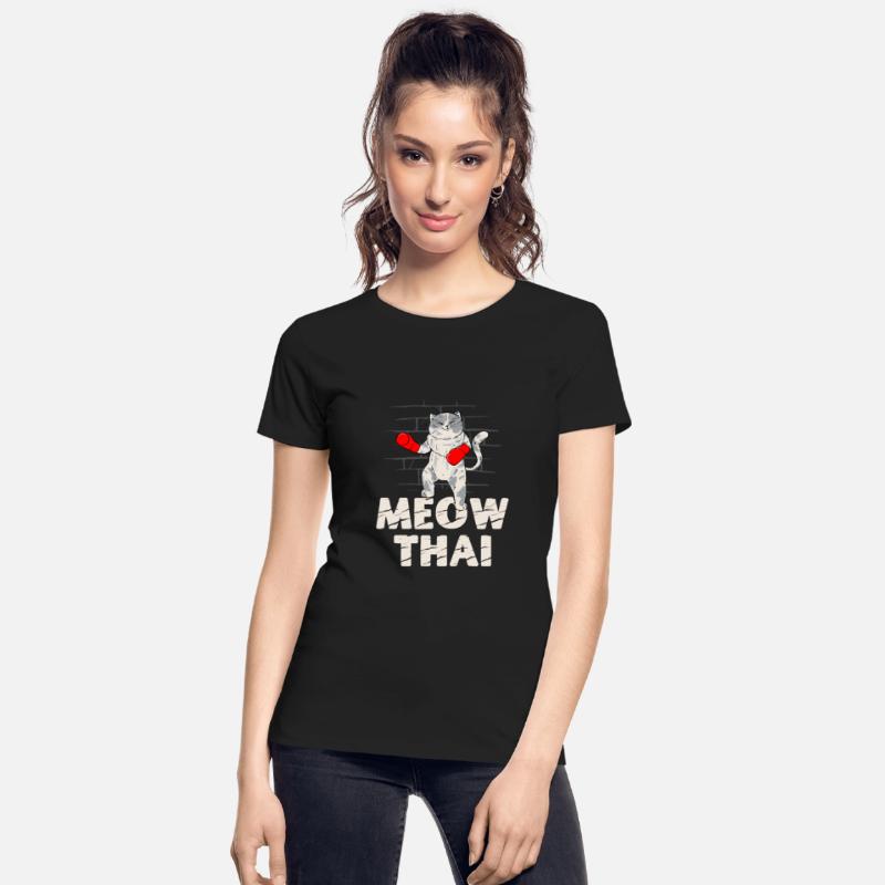 Meow Thai Cat Lover Muay Thai Kitty Martial Arts