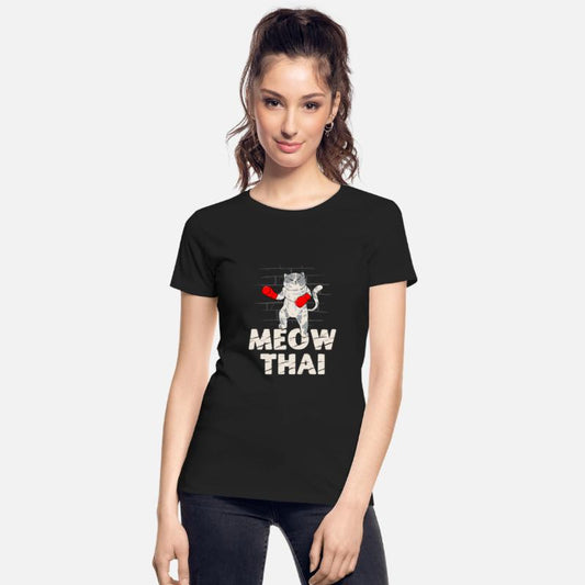 Meow Thai Cat Lover Muay Thai Kitty Martial Arts