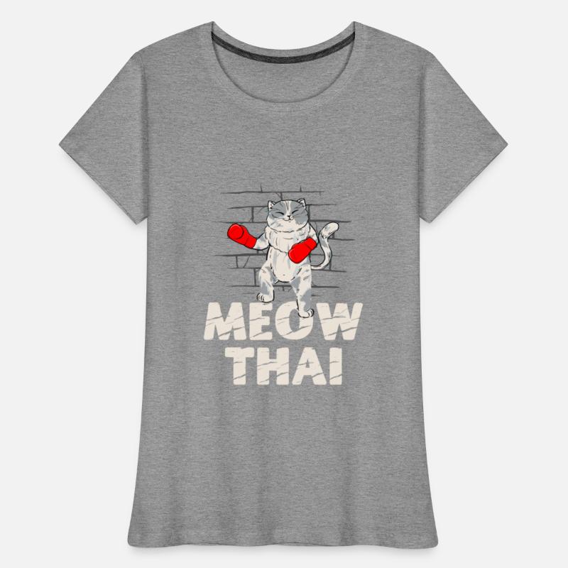 Meow Thai Cat Lover Muay Thai Kitty Martial Arts