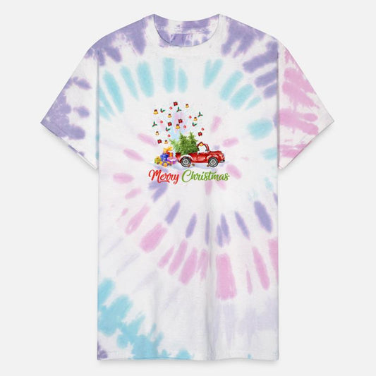 Merry Christmas Red Truck Christmas Tree Lights