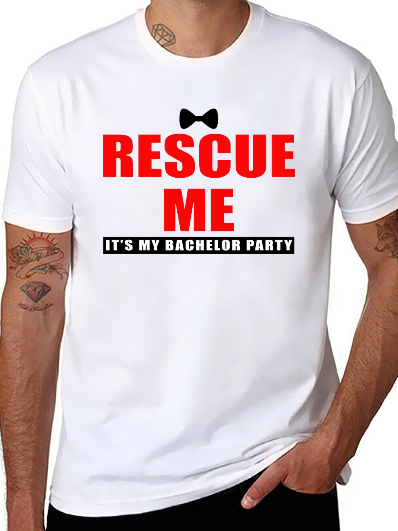Rescue Me Bachelor Party T-Shirt