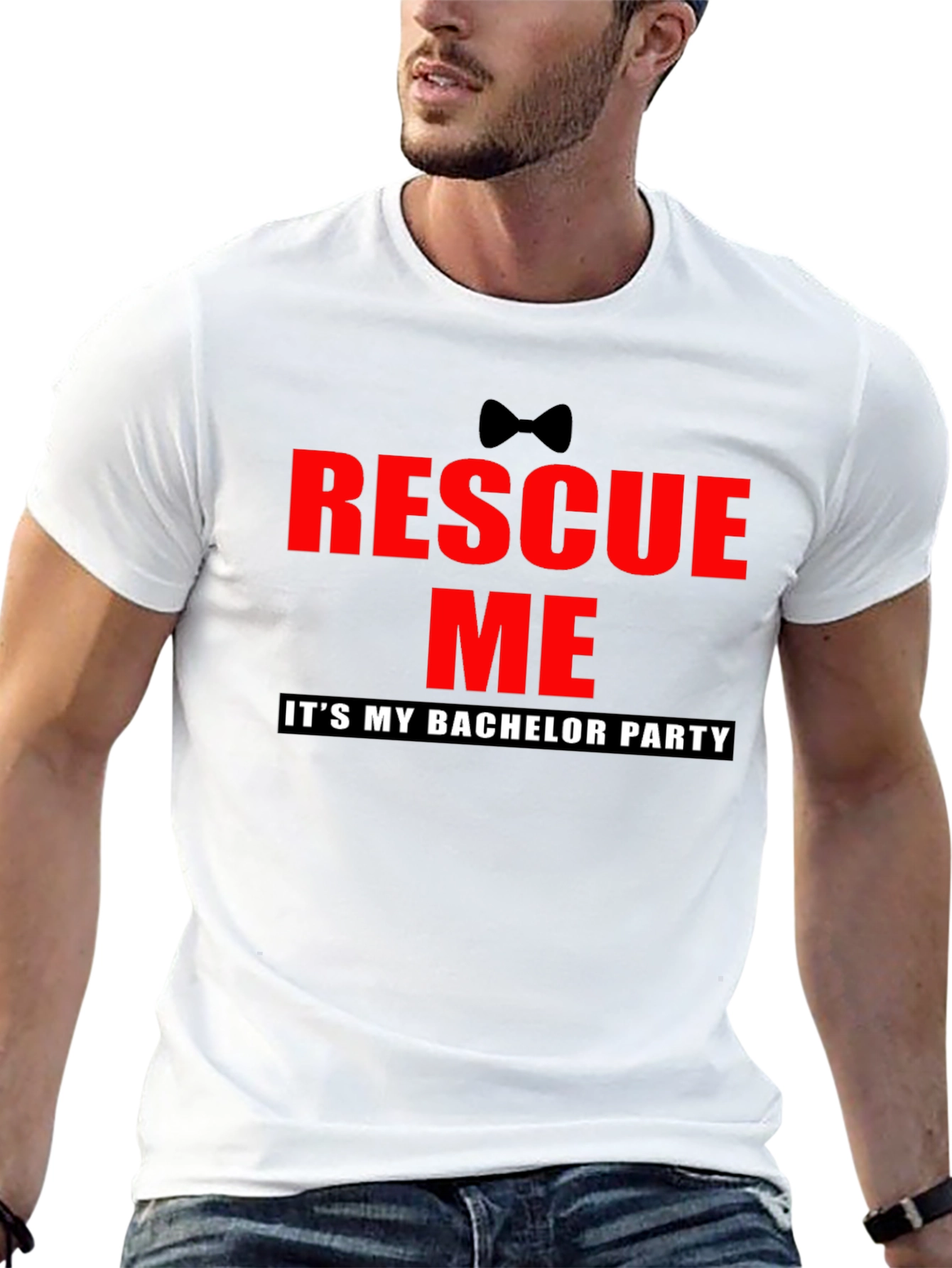 Rescue Me Bachelor Party T-Shirt