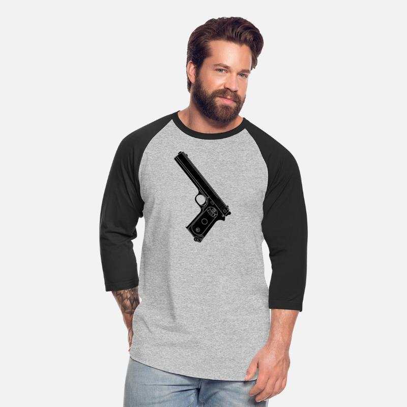 Military pistol 38 Colt shade picture