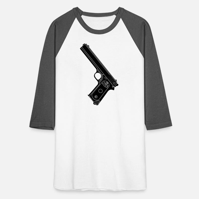 Military pistol 38 Colt shade picture