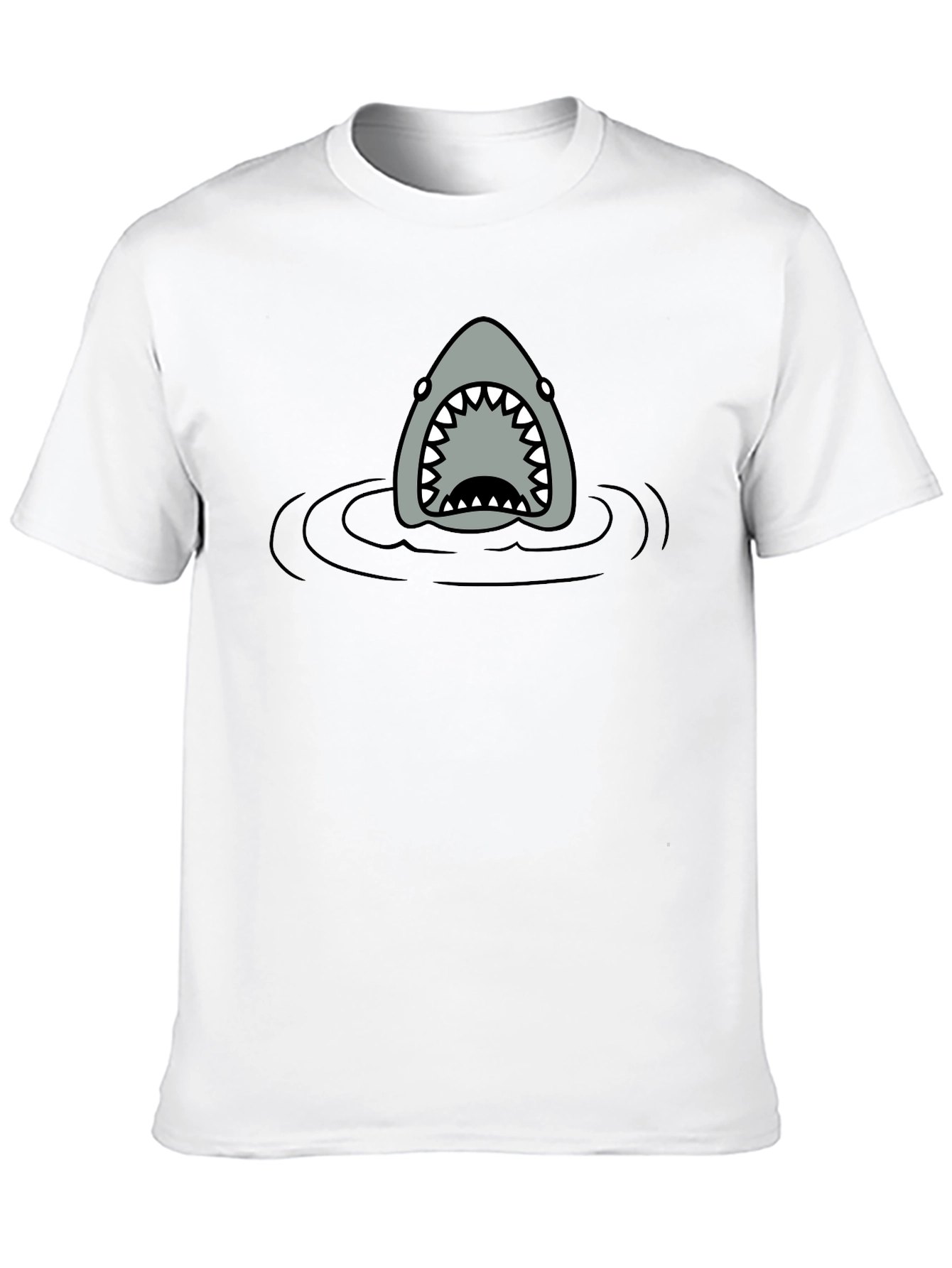 Shark Attack T-Shirt - Funny Graphic Tee