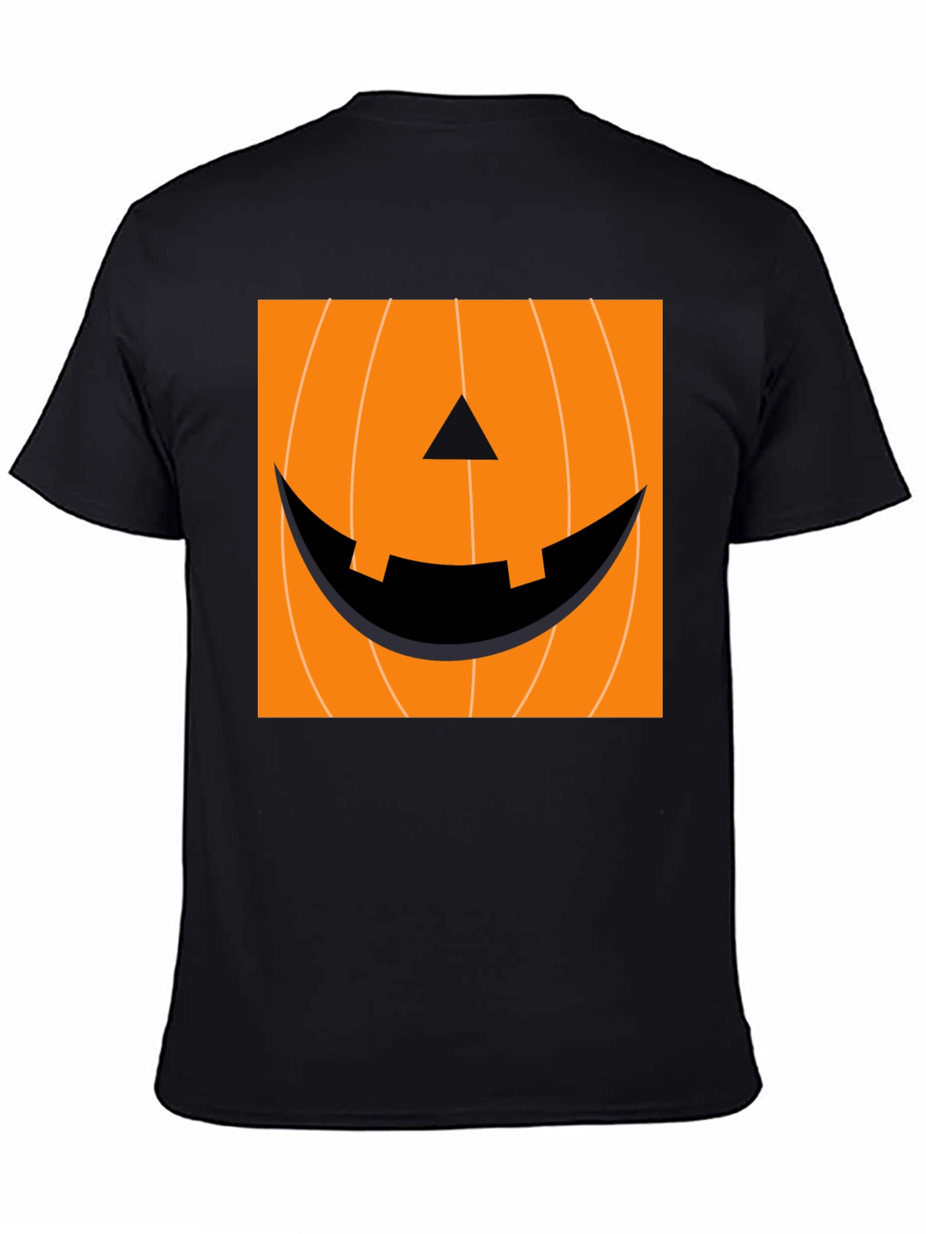 Halloween Pumpkin Face T-Shirt - Spooky Season Apparel