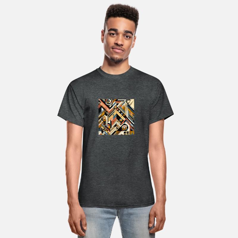 Modern Art Earthy Tones Tee