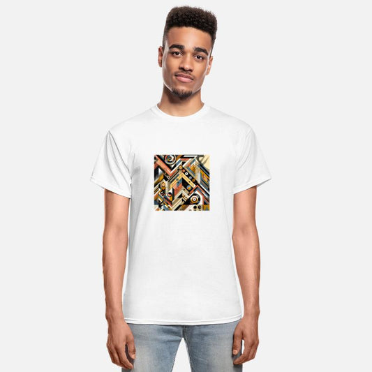 Modern Art Earthy Tones Tee