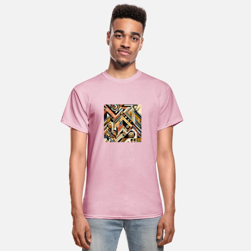 Modern Art Earthy Tones Tee