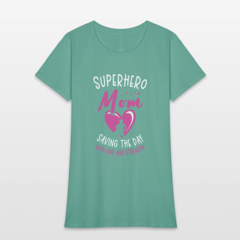 Mothers Day Super Mom Superhero Grandma Heroine