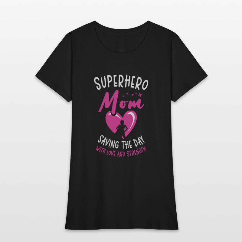Mothers Day Super Mom Superhero Grandma Heroine