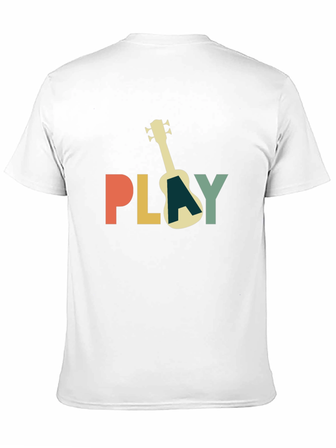 Play Ukulele Black T-Shirt - Music Lover Tee