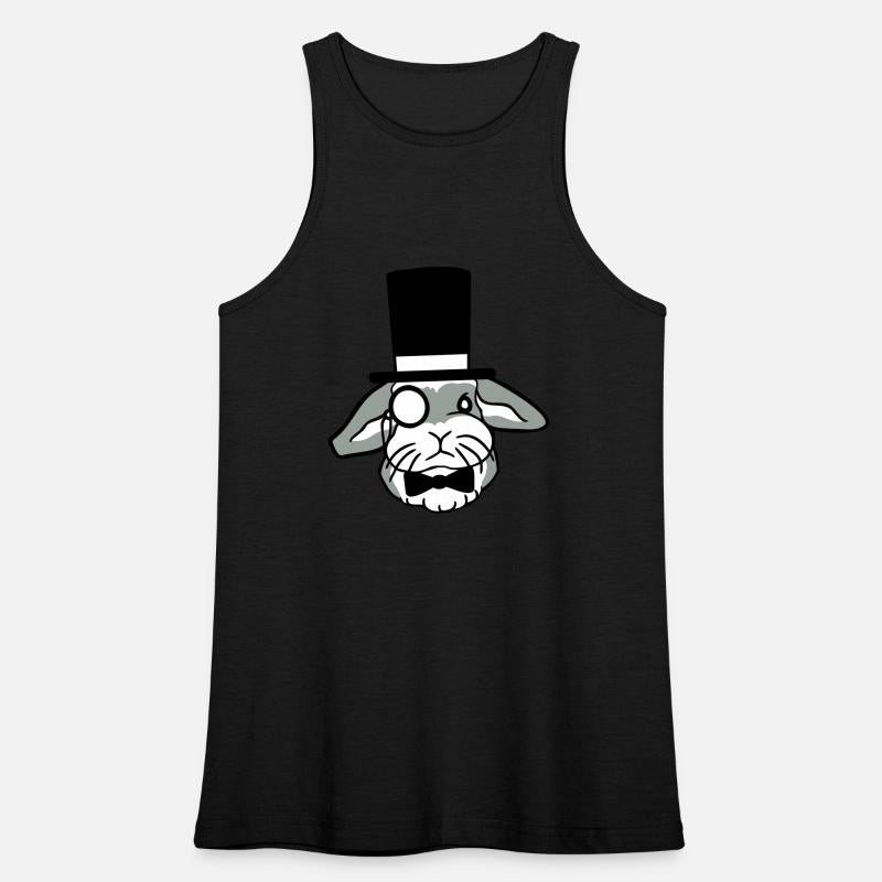 Mr. Rabbit Gentleman Top Hat Monocle Glasses rich