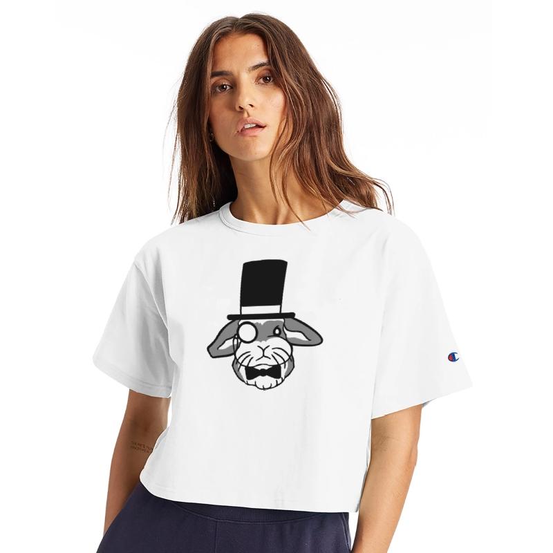 Mr. Rabbit Gentleman Top Hat Monocle Glasses rich