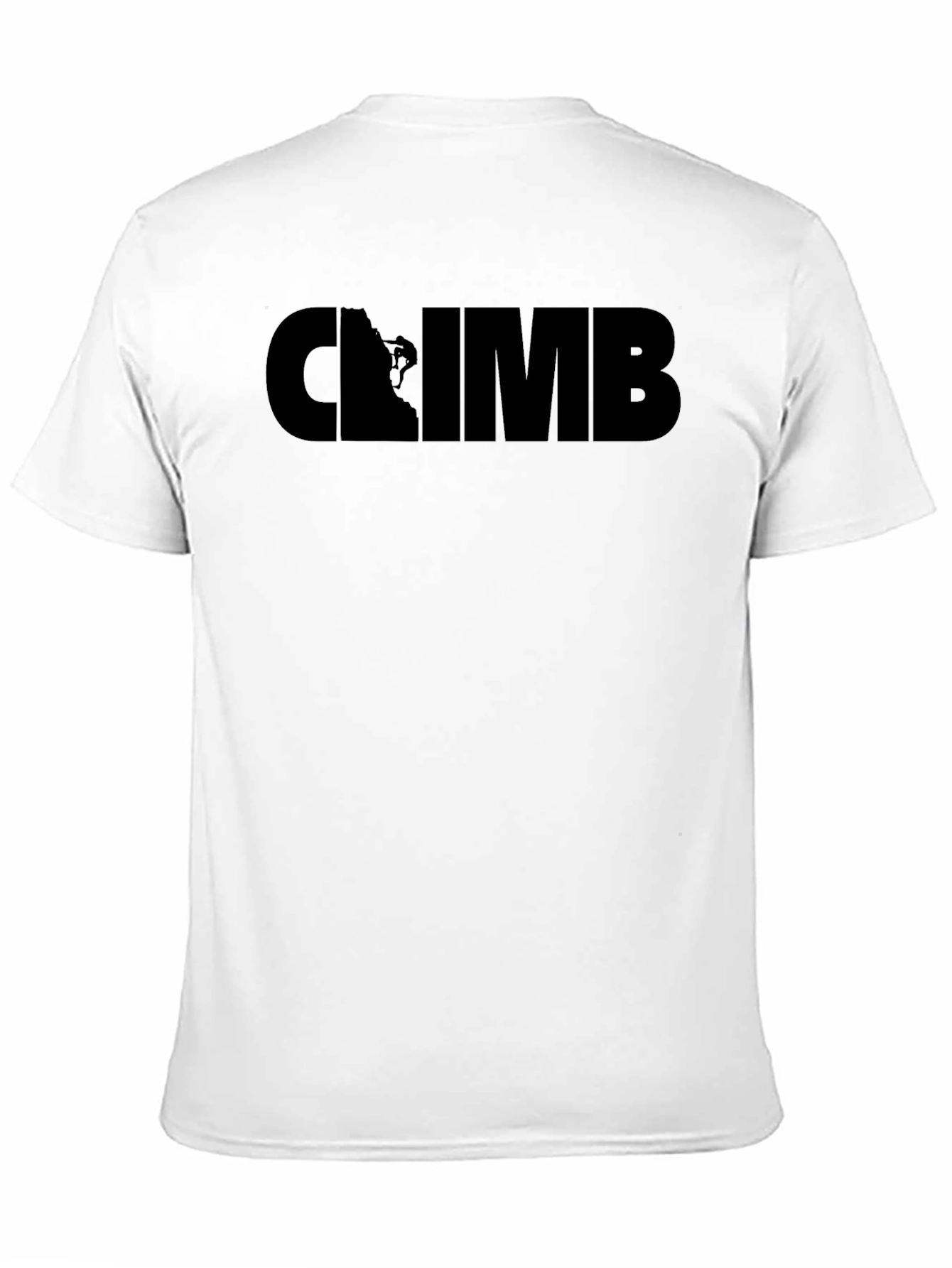 Climb Graphic T-Shirt - Black Rock Climbing Tee
