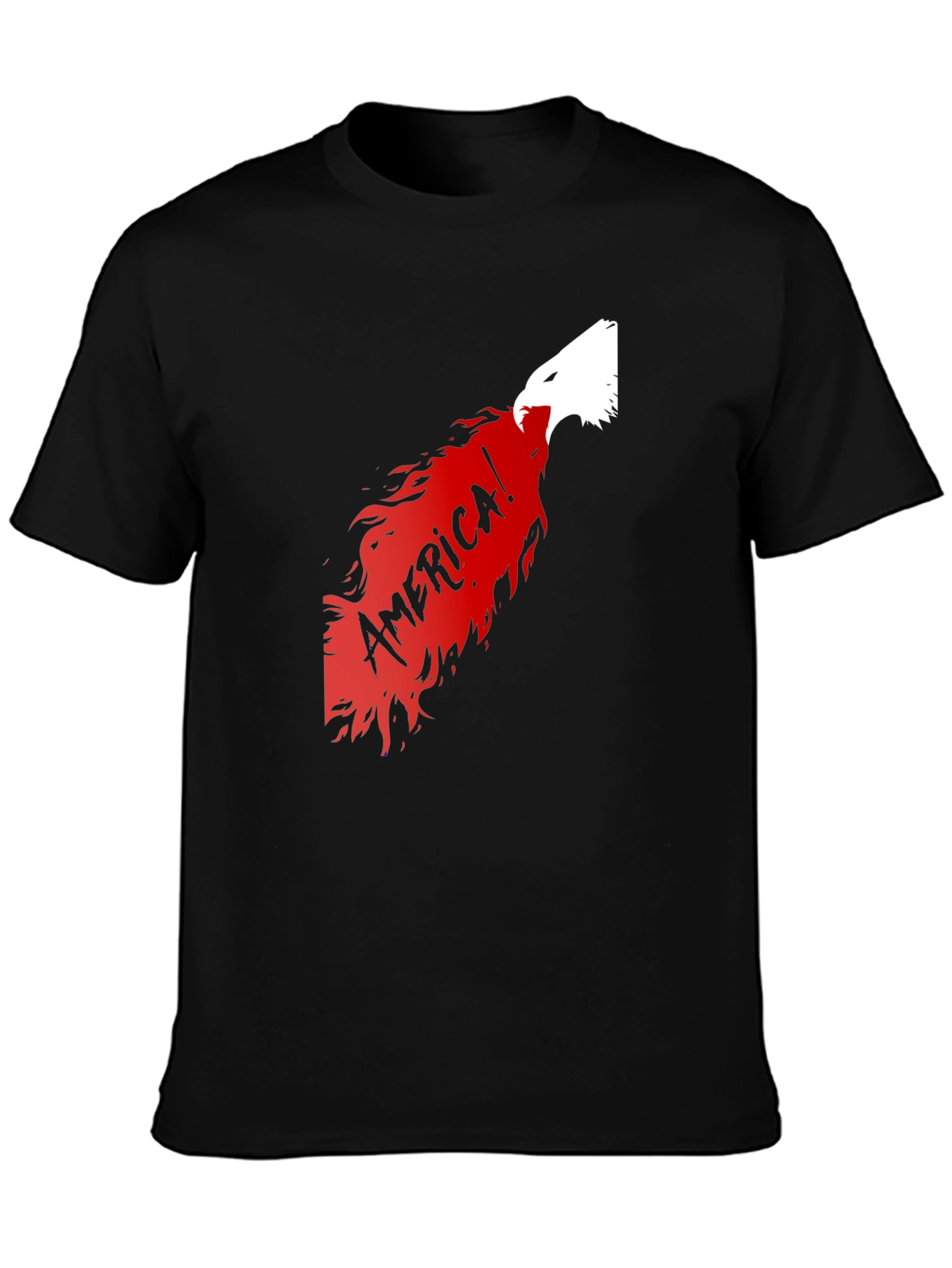 America Eagle Graphic Tee - Black T-Shirt