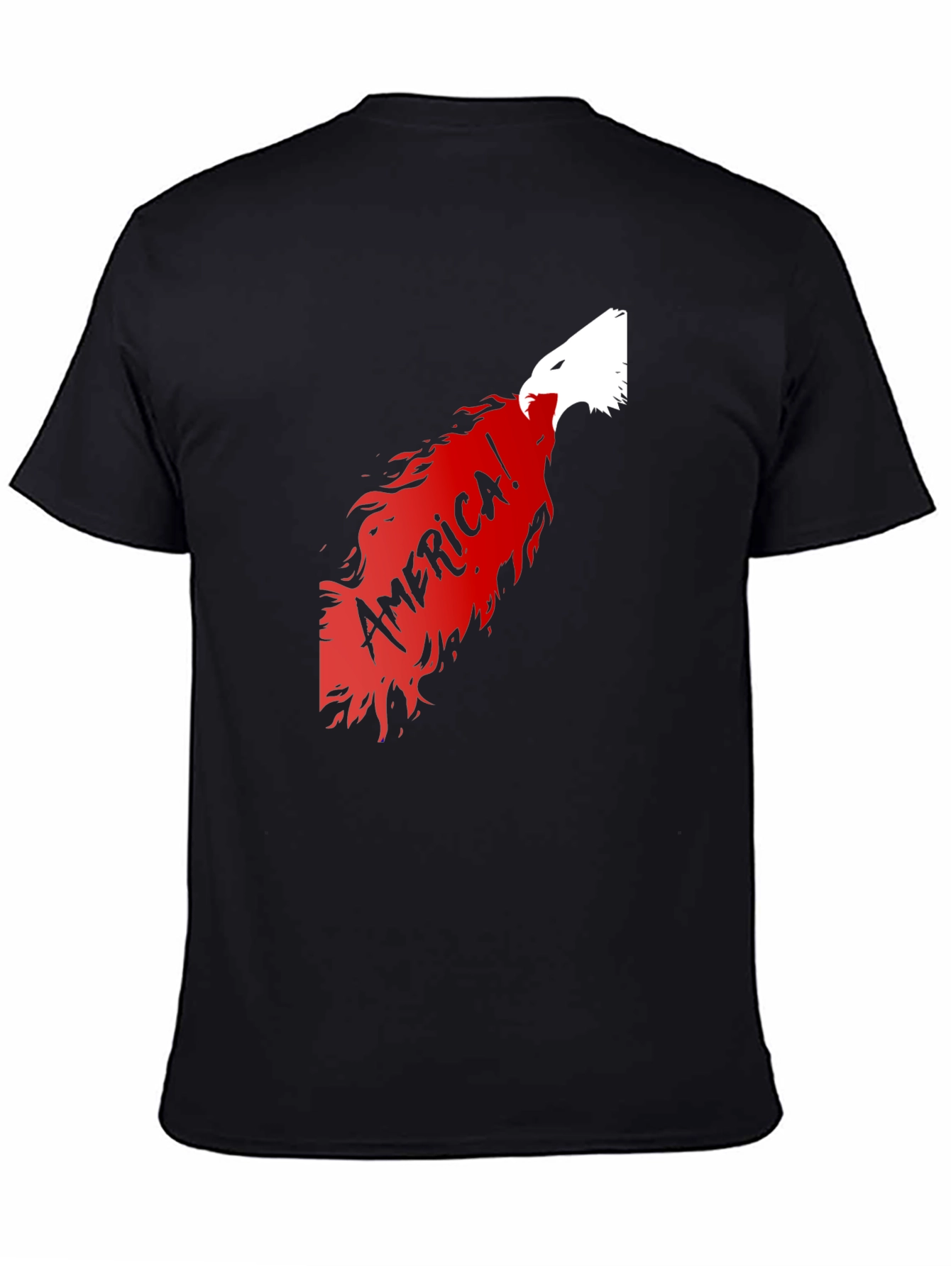 America Eagle Graphic Tee - Black T-Shirt