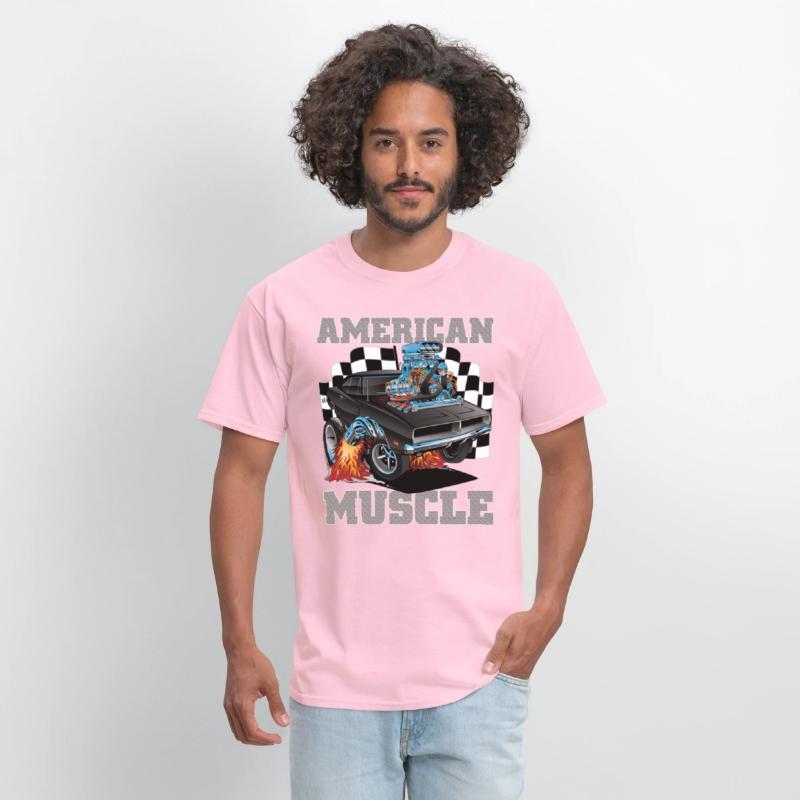 Muscle Cars High Performance Race Car Drag Racing