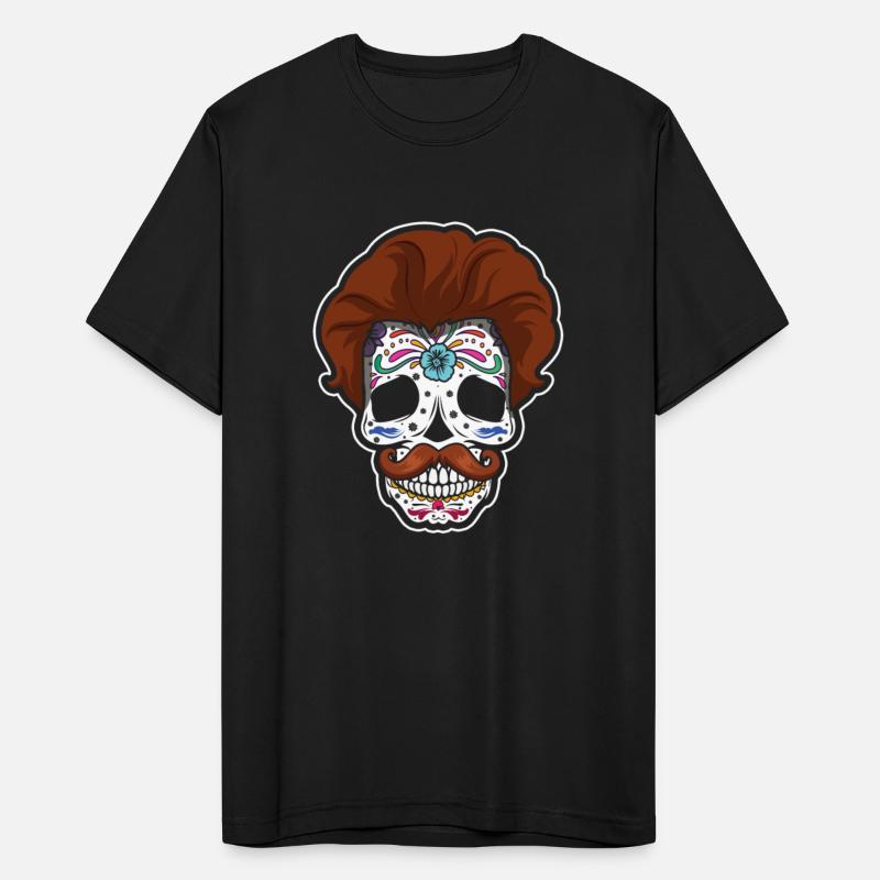 Mustache Dia De Los Muertos Dad Daddy Father's Day