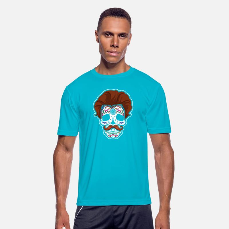 Mustache Dia De Los Muertos Dad Daddy Father's Day