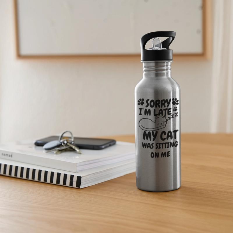 my cat was sitting on me